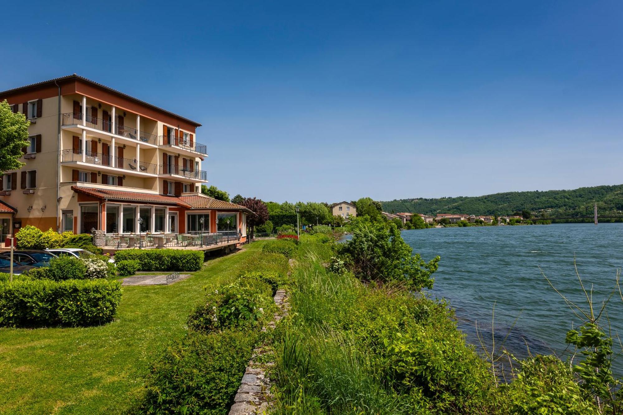 Hotel Beau Rivage Condrieu Exterior photo